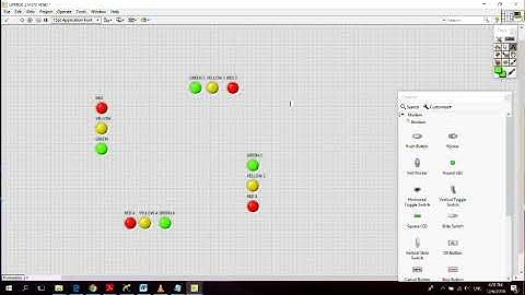 Traffic Light Using LabVIEW 2018