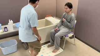 1.入浴介助(3)洗体ができる【動画で身につく介護技術】