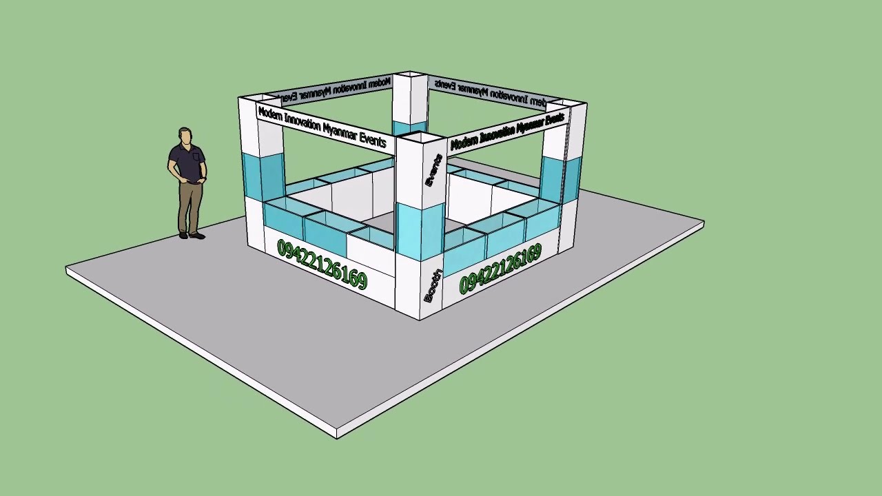 Event Counter Rental, Gem Counter Rental, Exhibition Booth, Event Decoration Yangon, Event Designs