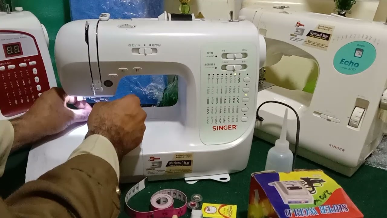 SINGER ミシン　SN771 singer Sewing machine SN771 - YouTube