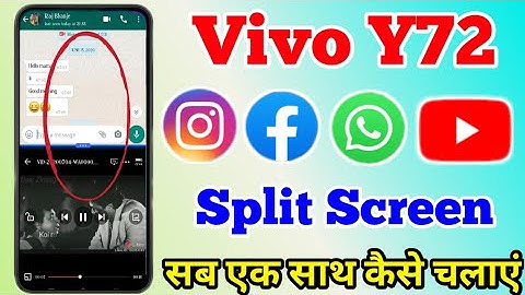Vivo Y72 Split Screen Setting || How To Smart Split Screen On Vivo Y72 || Tech Akhilesh