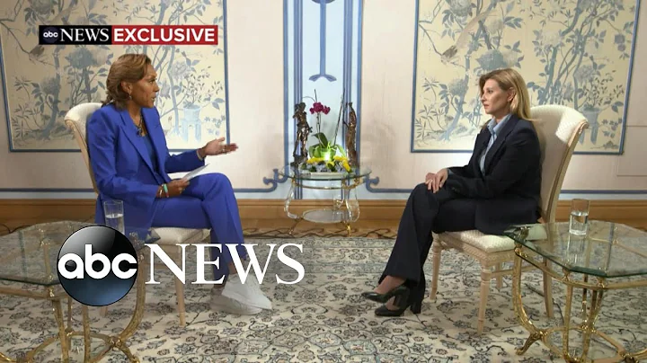 ABC News Robin Roberts sits down with the first lady of Ukraine | WNT