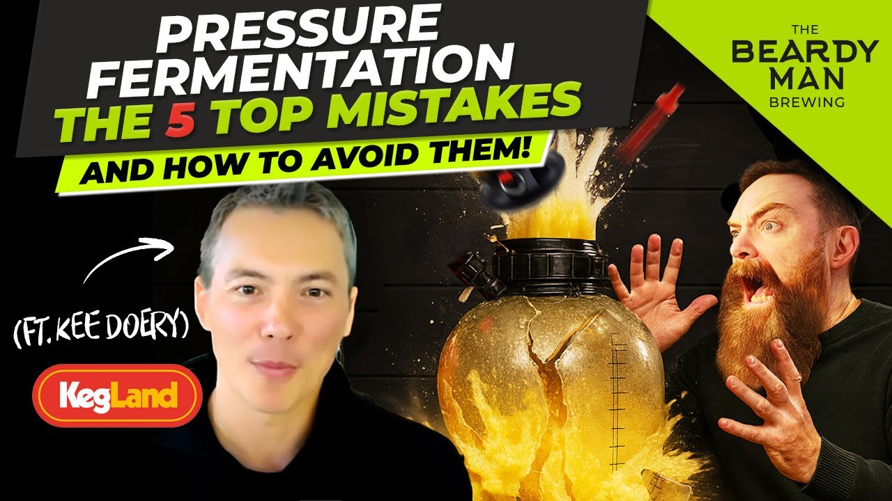 Ферментация под давлением: 5 основных ошибок и как их избежать (при участии Ки Доэри, KegLand)