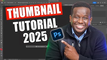 How I Make YouTube Thumbnails in Photoshop (Beginner Tutorial 2025)