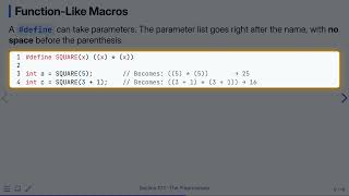 10.1 The Preprocessor — Programming Fluency in C