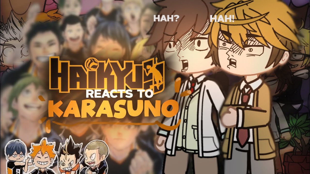 Haikyuu! reacts to Karasuno // ashlynx.