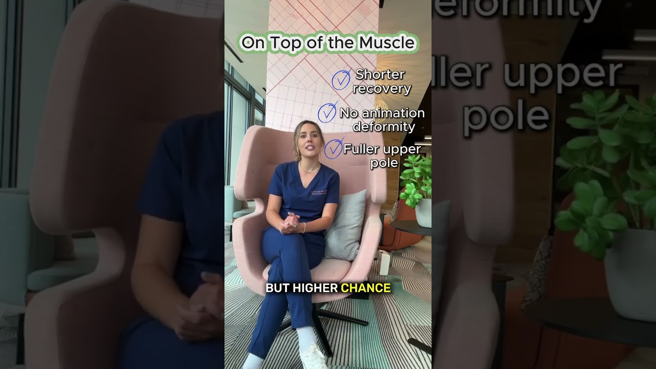 Over vs. Under Muscle Breast Implants | Dr. Anne-Sophie Lessard – Miami Plastic Surgeon