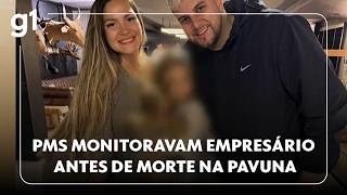 BDBR: Images show police officers monitoring businessman before his death in Pavuna.