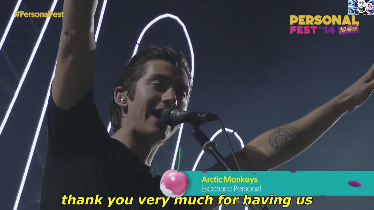 Arctic Monkeys - Mardy Bum/505 (live Argentina 2014 subtitulado en ingles)