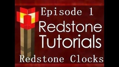 Redstone Clock!  MineCraft Tutorials