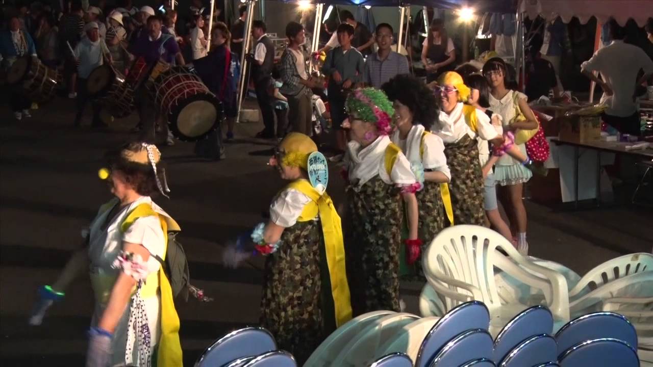 水戸黄門登場！仮装盆踊り大会！！ - YouTube