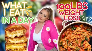 *balanced* WHAT I EAT IN A DAY | 100lbs+ weight loss