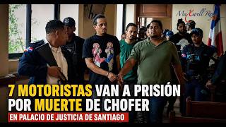 Enviaron tres meses preventivos a los involucrados en el caso del chofer Deivy Carlos Abreu Quezada,