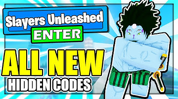 Slayers Unleashed (AUGUST 2021) ALL *NEW* SECRET OP CODES!? Roblox Slayers Unleashed