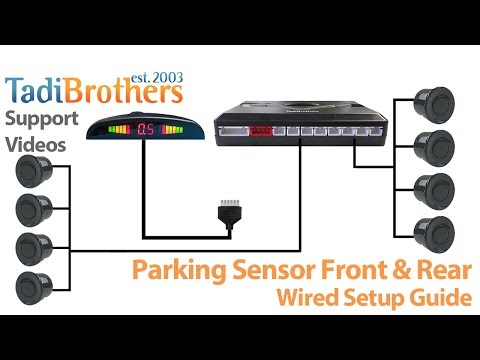Backup Parking Sensor installation guide