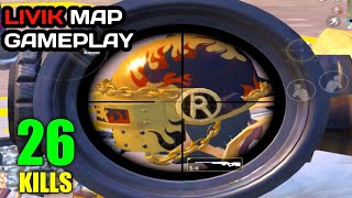 PLAYING IN LIVIK MAP | FULL RUSH GAMEPLAY | PUBG MOBILE