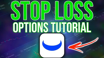 Webull Options Stop Loss Tutorial | How To Set A Stop Loss On Your Option Trades