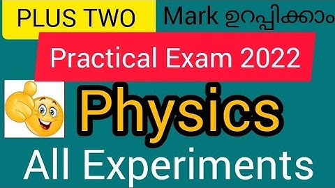 Plus Two Physics practical exam all Experiments|Physics practicals|Plus two practicals|Physics lab|