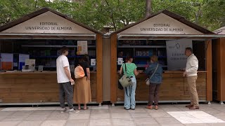 La Editorial Universidad de Almería muestra su catálogo en la Feria Del Libro de Almería