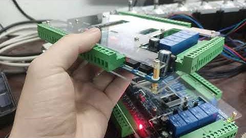 Hướng dẫn cài đặt , đấu nối , sử dụng phần mềm Mach3 LPT 6 trục động cơ, tay cầm CNC 6 trục