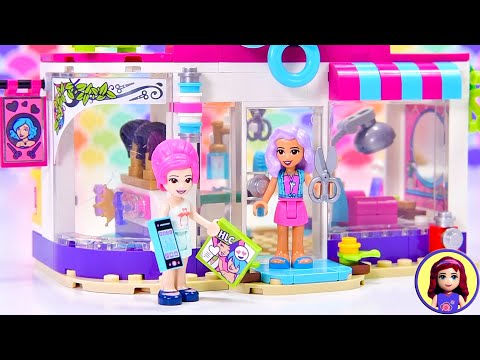 Does Heartlake City really need a new hairdresser? Lego Friends Hair Salon Build