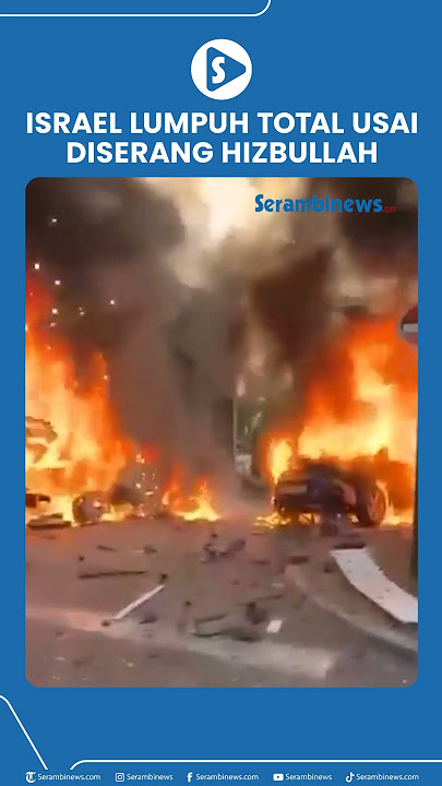 Israel Lumpuh Total usai Diserang Hizbullah