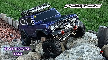 Rc Crawler Redcat Gen8 Scout II  /  I test the proline flat iron xl on my crawler course
