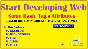 Basic HTML Tag