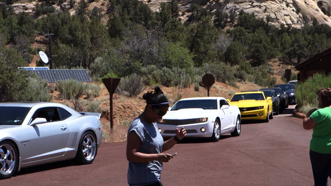 Camaros meeting in Zion NP - 6th of July 2014