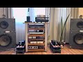 Field Coil bass drivers Power Supply: Off , Supravox mid and Fostex Tweeters 