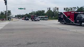 Funeral procession for Owen County EMS paramedic