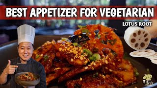 Crispy Lotus Root Kese Banaye | HONEY CHILLI LOTUS STEM | @CookwithArbin