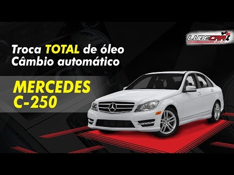 Troca TOTAL do óleo de transmissão automática 🚗Mercedes Classe C-250 🚗