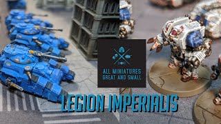 Legion Imperialis Battle Report #1