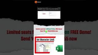 Character Limit in Excel Column Explained Easy | Data Validation | Python Life