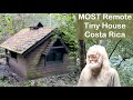 MOST REMOTE Tiny House in Costa Rica - 76 Year Old Man - OFF GRID 14 Years in Tiny Cabin