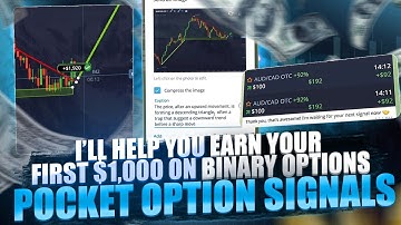 BINARY OPTIONS SIGNALS | EARN MONEY WITH ME | POCKET OPTION TRADING STRATEGY
