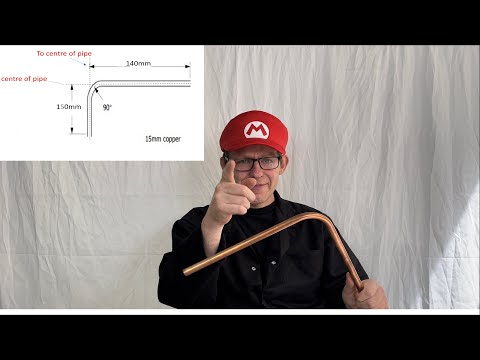 Copper pipe bending