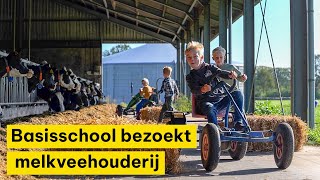 Basisschoolkinderen De Boer Op In Zelhem Met Leuke Activiteiten Meer Leren Over Voedsel