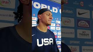 USA's Paolo Banchero downplays Italy encounter, says he's happy to play in cousin Chris' hometown