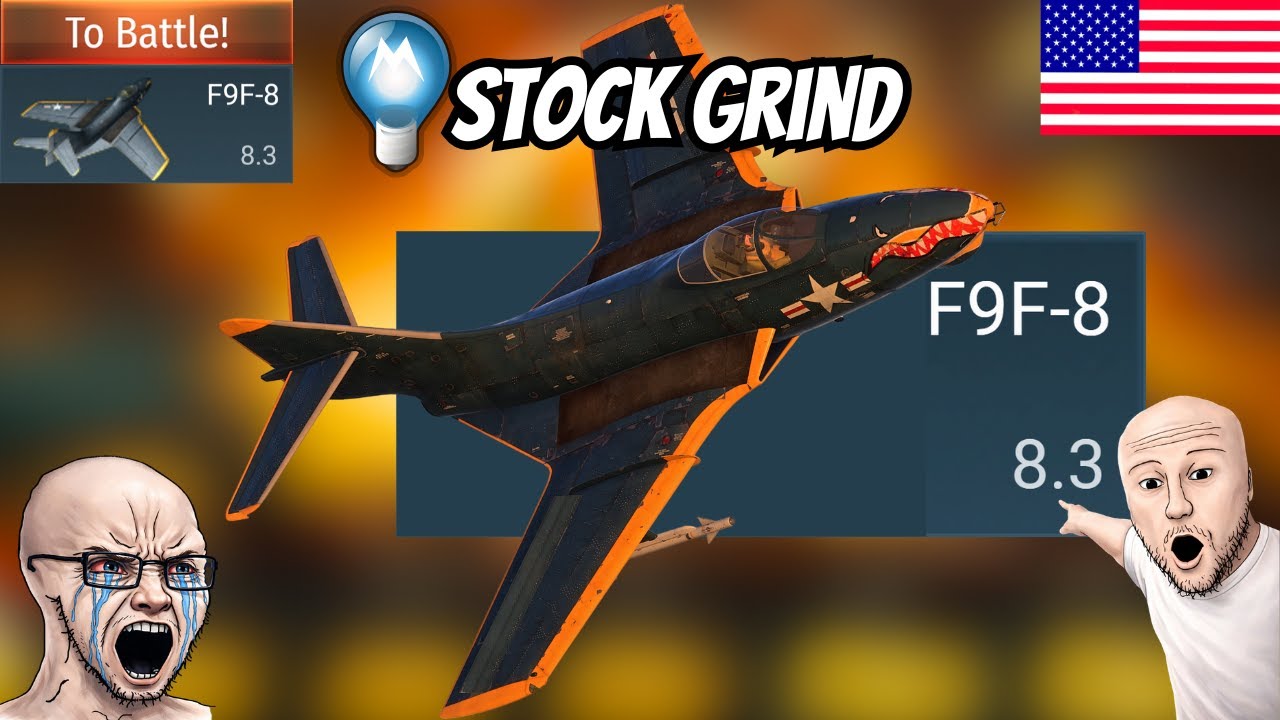 F9F-8 Cougar 8.3BR | U.S. Navy Jet Grind💀⚡