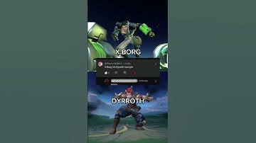 #request by @Pioorxaee X.Borg vs Dyrroth #mlbb #mobilelegends #shorts
