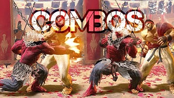 NEW AKUMA COMBOS AND SET UPS | Street Fighter 6 