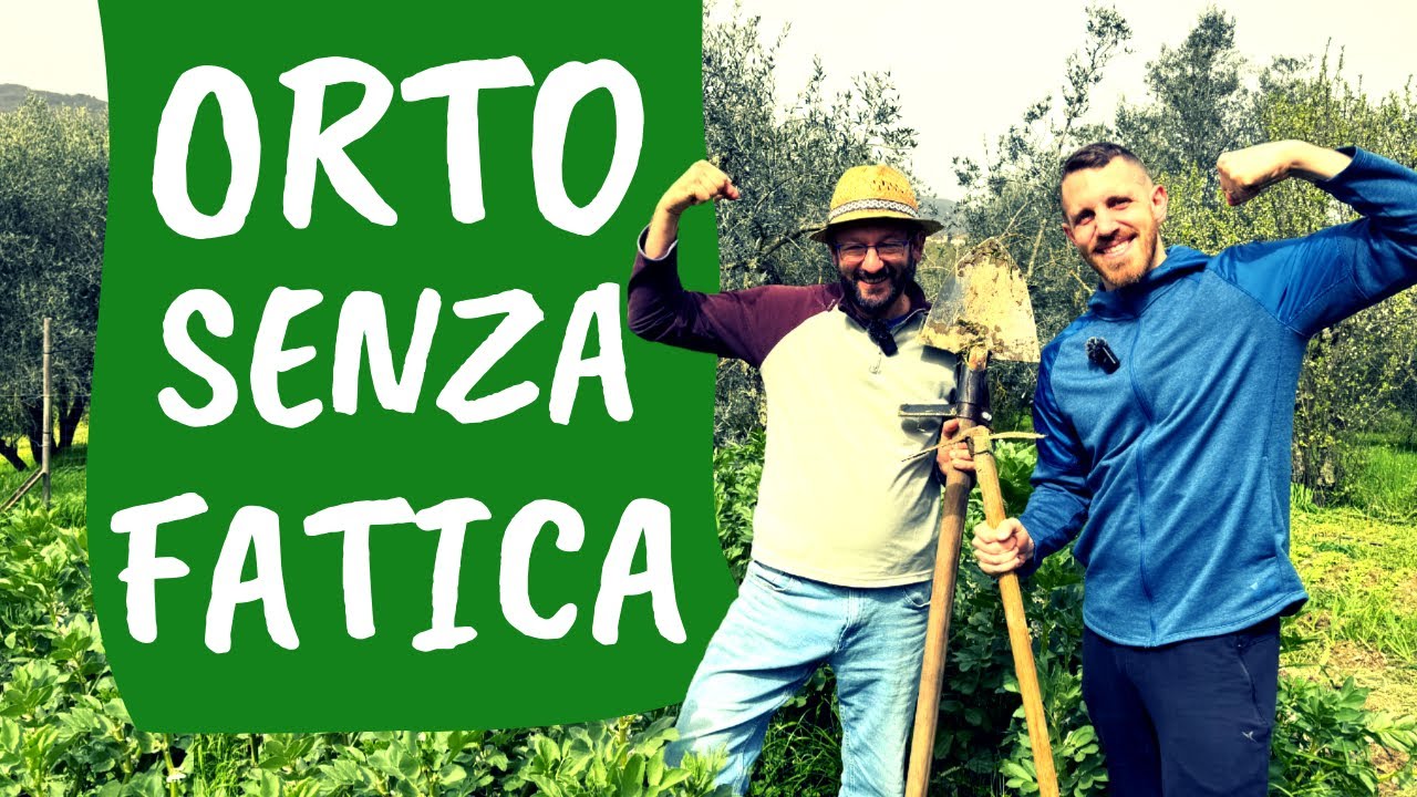 ORTO senza MAL DI SCHIENA: come fare meno fatica, con Andrea Pozzi fisioterapista