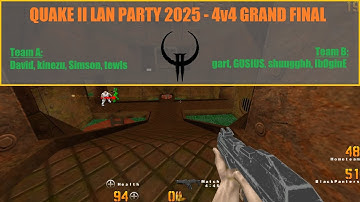 QUAKE 2 | LAN 2025 | GRAND FINAL | 3rd map - Q2DM7 | POV David