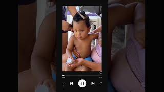 cortando o cabelo do Ruan🙂🥰