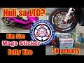 Huli sa LTO Motorcycle RIM // MAGS DECALS // TIRE SIZE