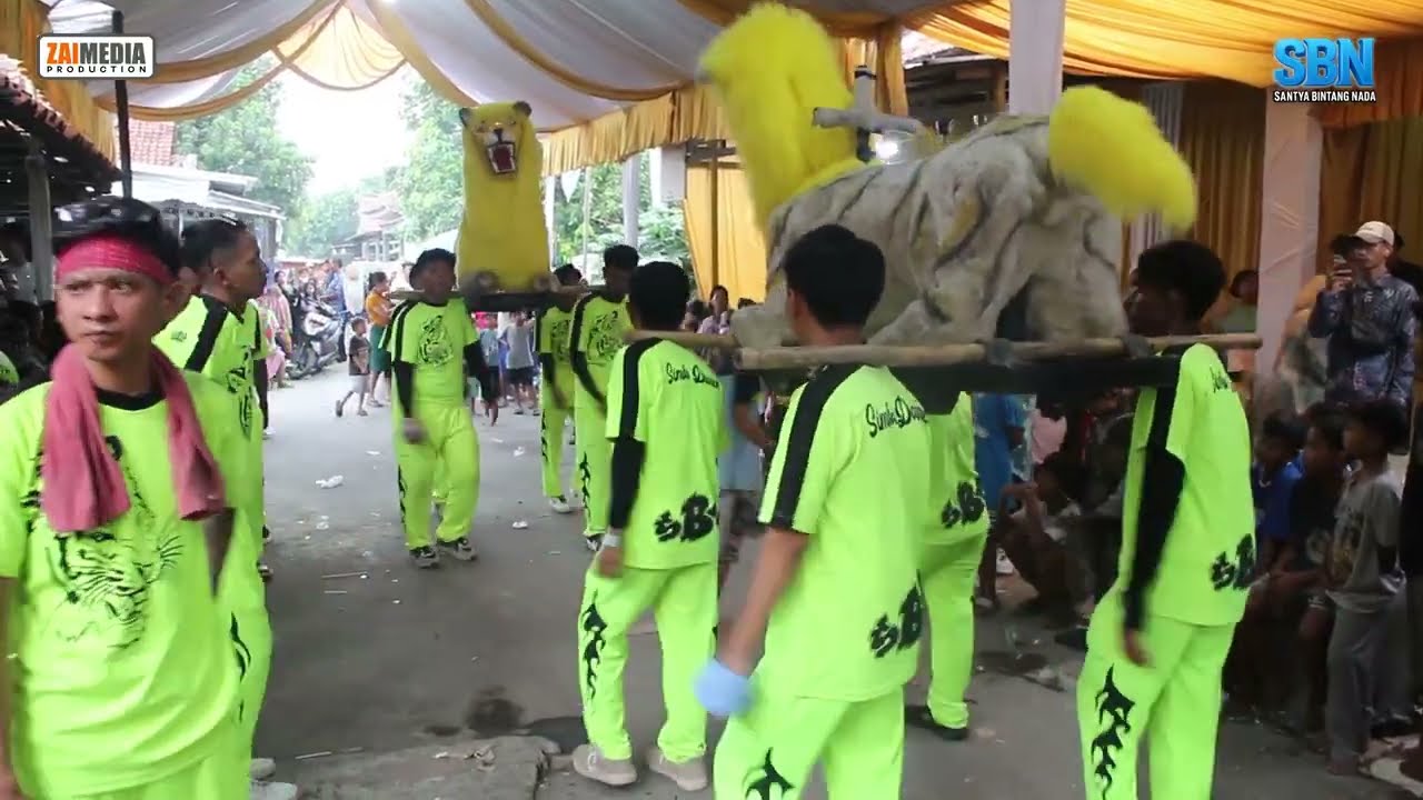 ATRAKSI SINGA GOTONG ( ANAK DEWA ) ~ ( SBN ) Santya Bintang Nada ~ Desa Gembongan Mekar 19/10/25