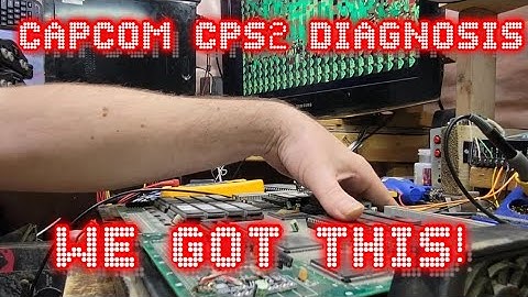 Capcom CPS2 Board Repairs Can We Find The issues?