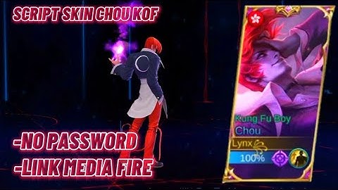 Script Skin Chou Kof Iori Yagami Full Effect No Password Patch Phoveus